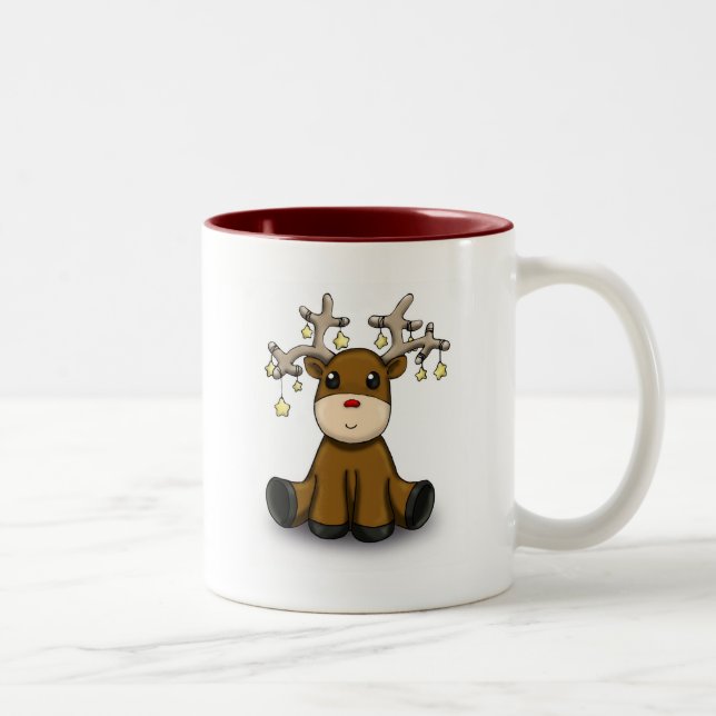 Taza Bicolor Ciervos (Derecha)