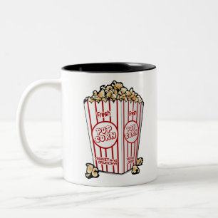 Taza Bicolor cine de popcorn