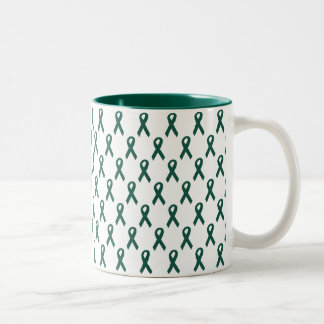 Taza Bicolor Cinta del donante de órganos
