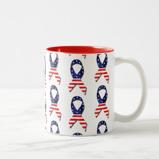 Taza Bicolor Cinta USA