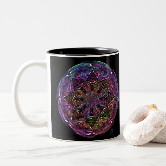 Taza Bicolor Circlus (Con donut)