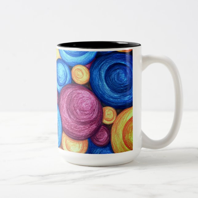 Taza Bicolor Circular (Derecha)