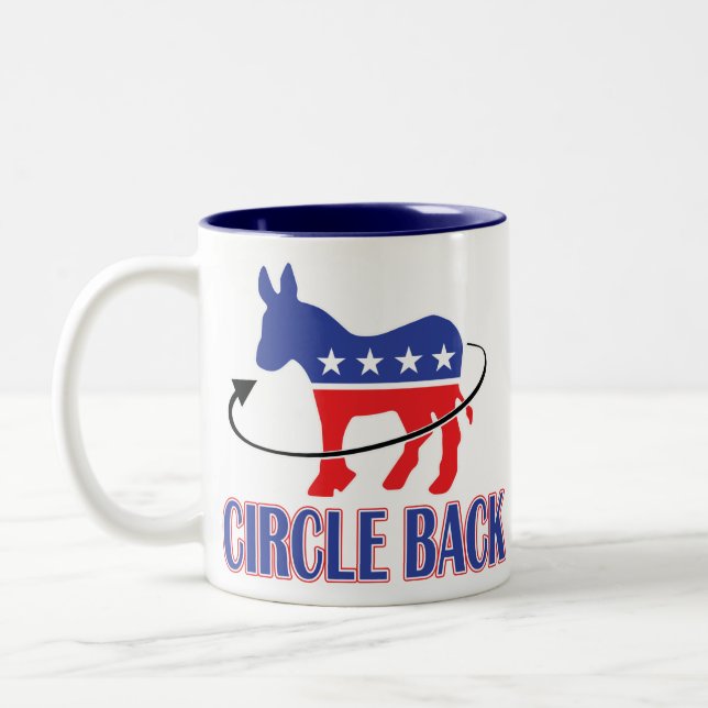 Taza Bicolor Círculo hacia atrás- (Izquierda)