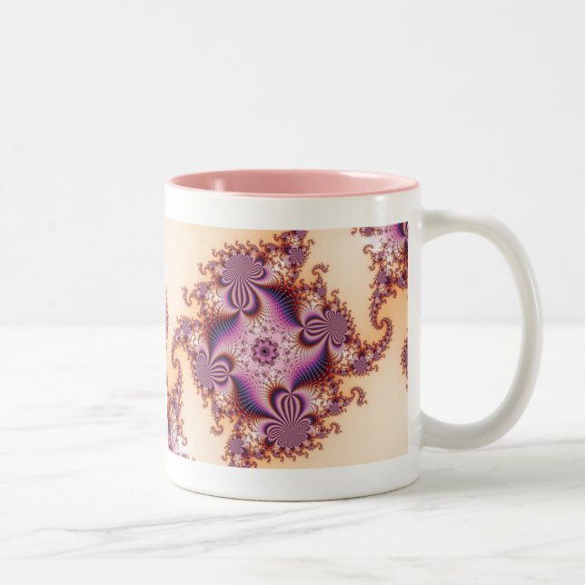 Taza Bicolor Ciruelas de azúcar - Fractal (Derecha)