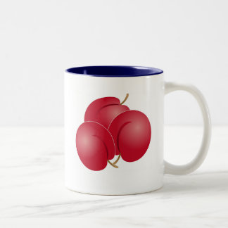 Taza Bicolor Ciruelos