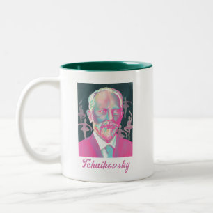Taza Bicolor Cita Colorida de Tchaikovsky