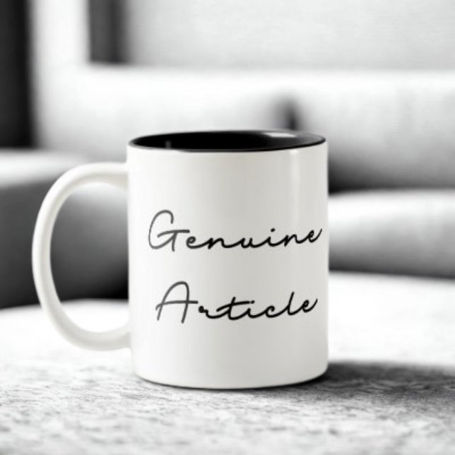 Taza Bicolor Cita de artículo original (Subido por el creador)