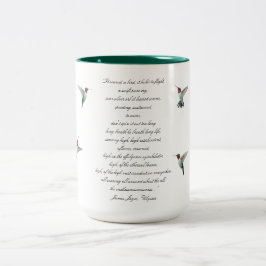 Taza Bicolor Cita de James Joyce