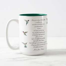Taza Bicolor Cita de James Joyce