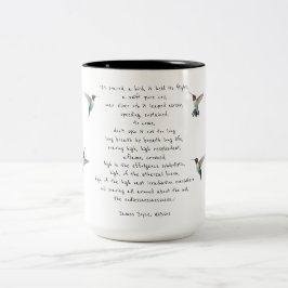 Taza Bicolor Cita de James Joyce