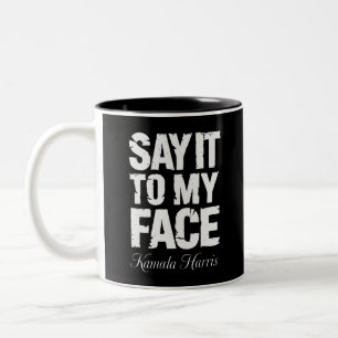Taza Bicolor Cita de Kamala Harris 2024