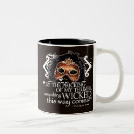 Taza Bicolor Cita de Macbeth