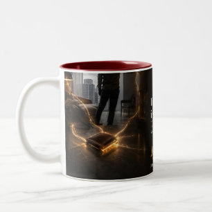 Taza Bicolor Cita del Libro Circuito del Impulso