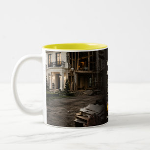 Taza Bicolor Cita del libro del lado inverso