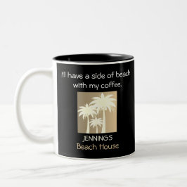 Taza Bicolor Cita del nombre de la Casa Blanca de color amarill