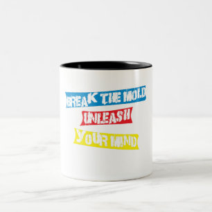 Taza Bicolor cita inspiradora