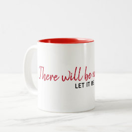 Taza Bicolor Cita inspiradora Sobre Blanco