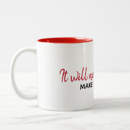 Taza Bicolor Cita inspiradora Sobre Blanco