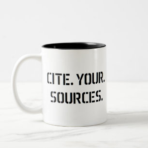 Taza Bicolor citar sus fuentes