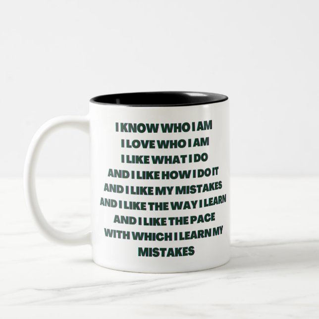 Taza Bicolor Citas (Izquierda)