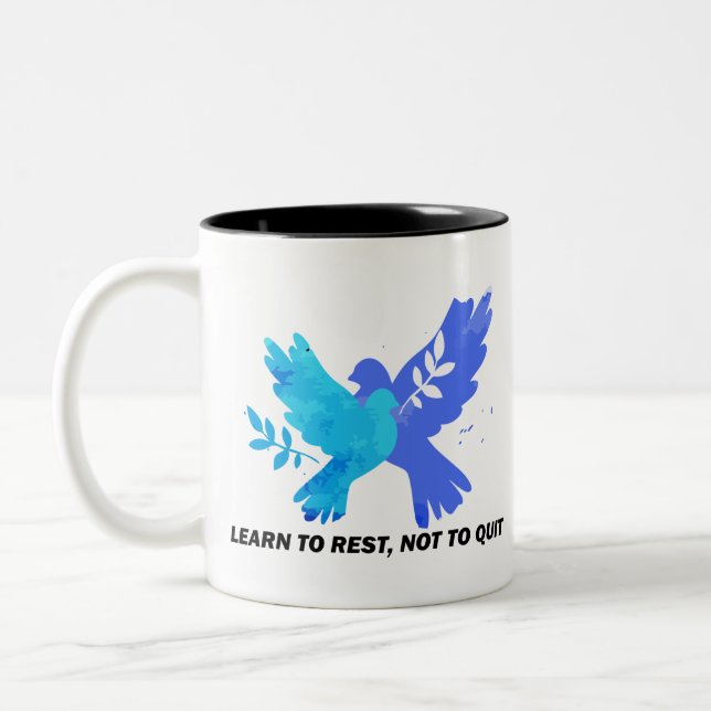 Taza Bicolor Citas (Izquierda)