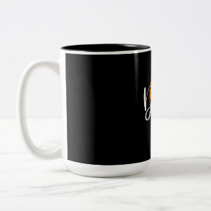 Taza Bicolor Citas de abuelo   Papá de béisbol