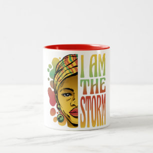 Taza Bicolor Citas del Mes de la Historia Negra - Mujer Melanin