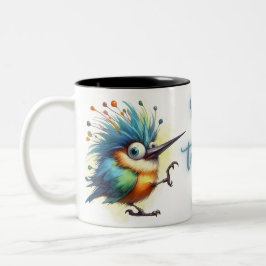 Taza Bicolor Citas divertidas curiosas extrañas y extravagantes