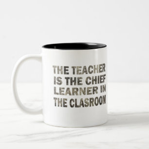 Taza Bicolor Citas divertidas de los profesores