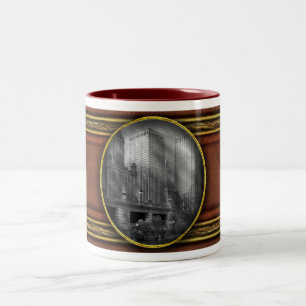 Taza Bicolor Ciudad - Chicago IL - Continuando un Legado BN