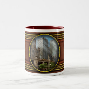 Taza Bicolor Ciudad - Chicago IL - Continuando una Legado