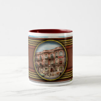 Taza Bicolor Ciudad - Chicago - Park Vista Kitchenettes 1941