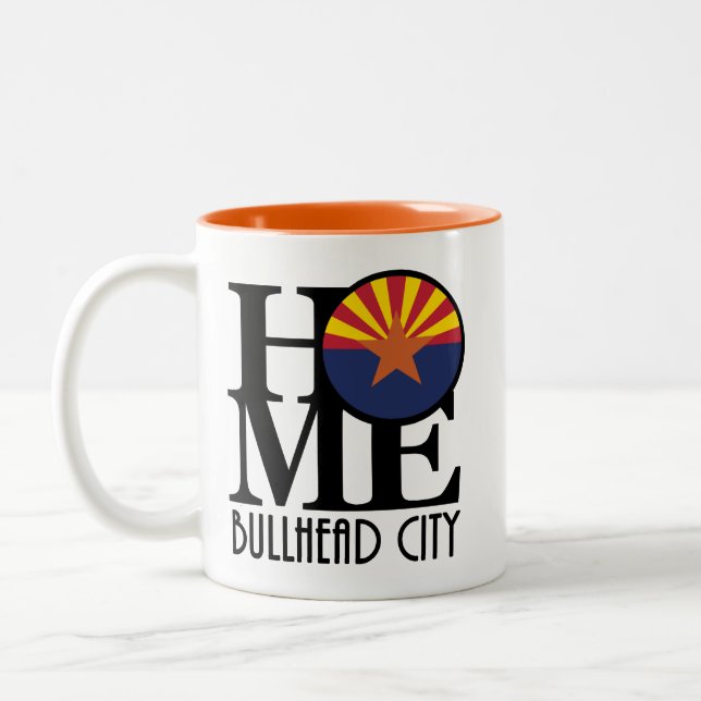 Taza Bicolor Ciudad de Bullhead (Izquierda)