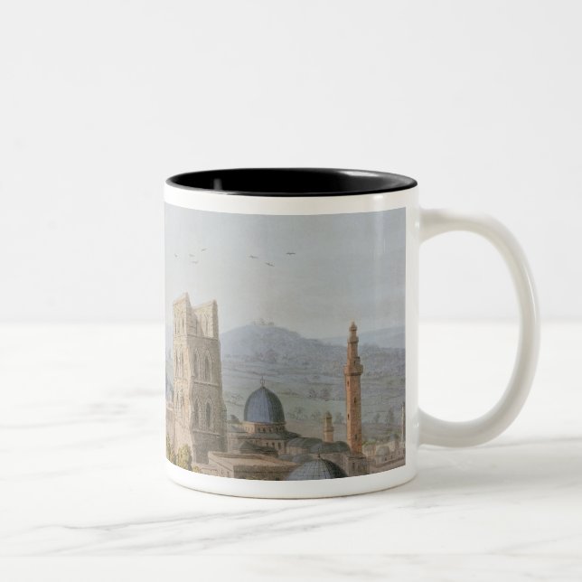Taza Bicolor Ciudad de Jerusalén, 1812 (Derecha)