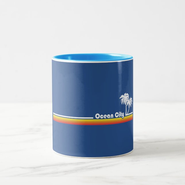 Taza Bicolor Ciudad del Océano, Maryland (Centro)