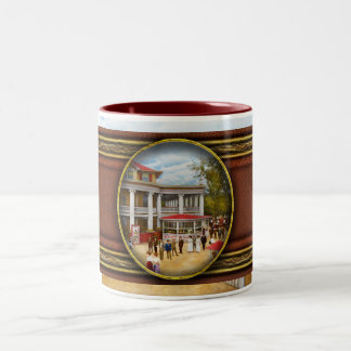 Taza Bicolor Ciudad - OH - La Casa Club de Chester Park 1909