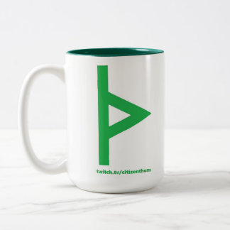 Taza Bicolor Ciudadano lanza pulsera