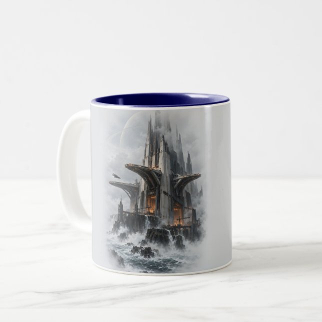 Taza Bicolor Ciudadela de Marea (Anverso izquierdo)