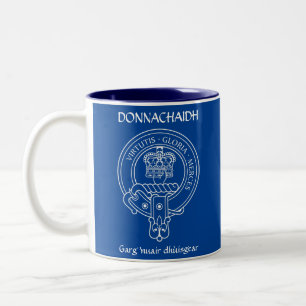 Taza Bicolor Clan Donnachaidh (Robertson) Escudo y grito de gue