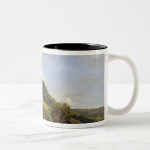 Taza Bicolor Claro cerca de un pueblo, 1833 del bosque