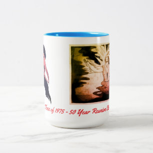 Taza Bicolor Clase Antonia de 75 a 50 años Reunión Oct 2025
