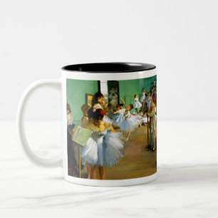 Taza Bicolor Clase de danza de Edgar Degas