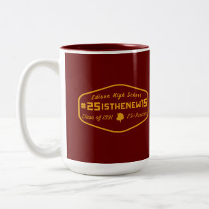 Taza Bicolor Clase E-house de 1991 25 es el nuevo 15