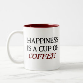 Taza Bicolor Clásico de café de dos tonos