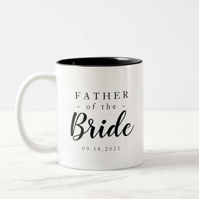Taza Bicolor Clásico padre de la novia (Izquierda)