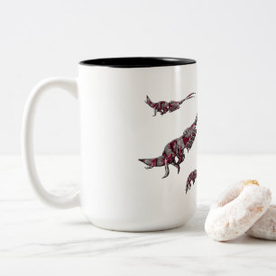 Taza Bicolor Clasificación biológica para un carcinólogo