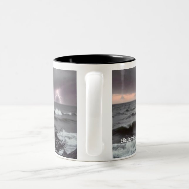 Taza Bicolor Classic Mug, 11 oz (Mango)