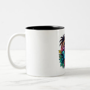 Taza Bicolor Classic Mug – Perfect for Coffee, Tea & More