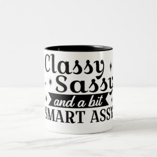 Taza Bicolor Classy Sassy Mug