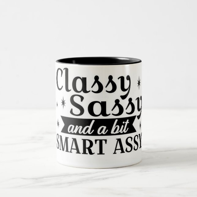 Taza Bicolor Classy Sassy Mug (Centro)